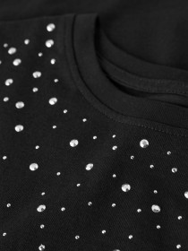 NAME IT Rhinsten T-shirt Bea Black